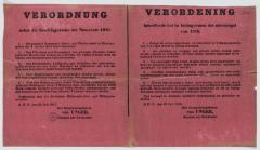 1916- Verordening ivm de notenoogst