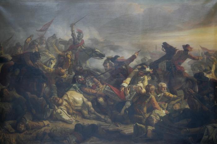 Schilderij Gemeentehuis Kallo