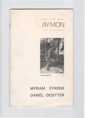 Anton Vlaskop introduceerde in galerij Aymon:  Myriam Eykens en Daniël Desitter