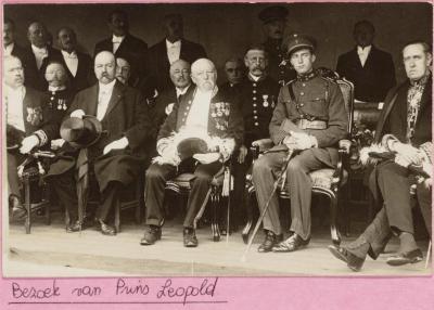 Bezoek van Prins Leopold n.a.v. de Eeuwfeesten, 1930