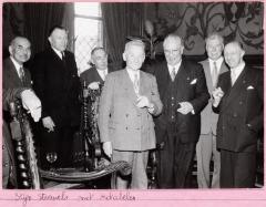 Stijn Streuvels op het stadhuis van Sint-Niklaas n.a.v. de inhuldiging van het Reinaertpad