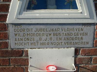 Kapel O. L. Vrouw van Banneux, Lijkveldstraat Klapdorp