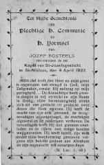 Communie Plechtige Bosteels Jozef