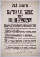 Nationaal werk voor oorlogswezen    