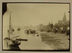 Laag tij aan de Schelde (Burcht)