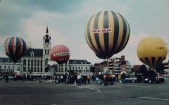 Vredesfeesten, gasballons