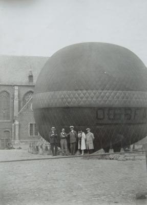 Gasballon, begin twintigste eeuw 